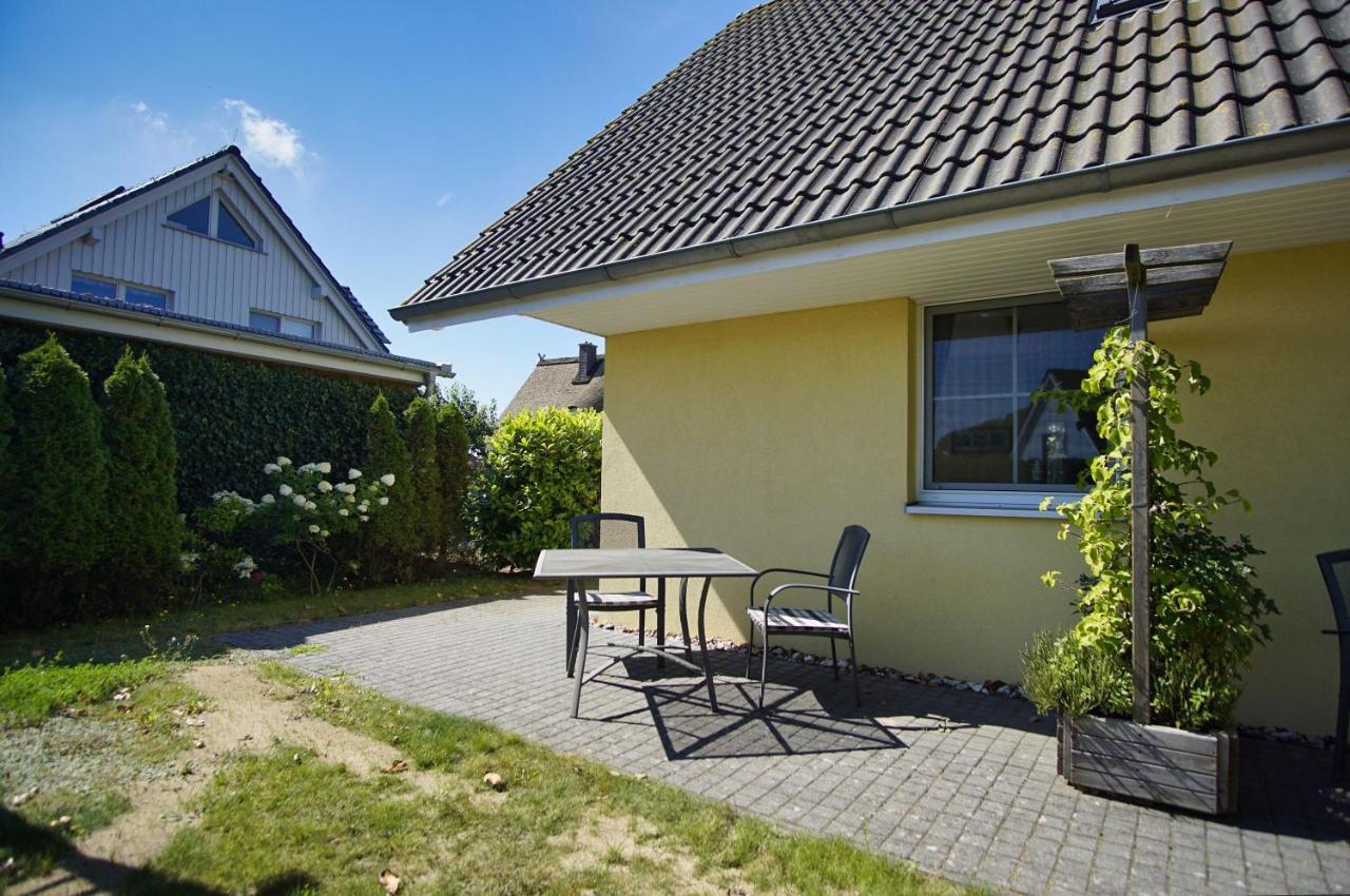 Haus Inselblick FeWo 02 Terrasse, Sauna- u Schwimmbadnutzung im AHOI Sellin Goehren  Exterior foto