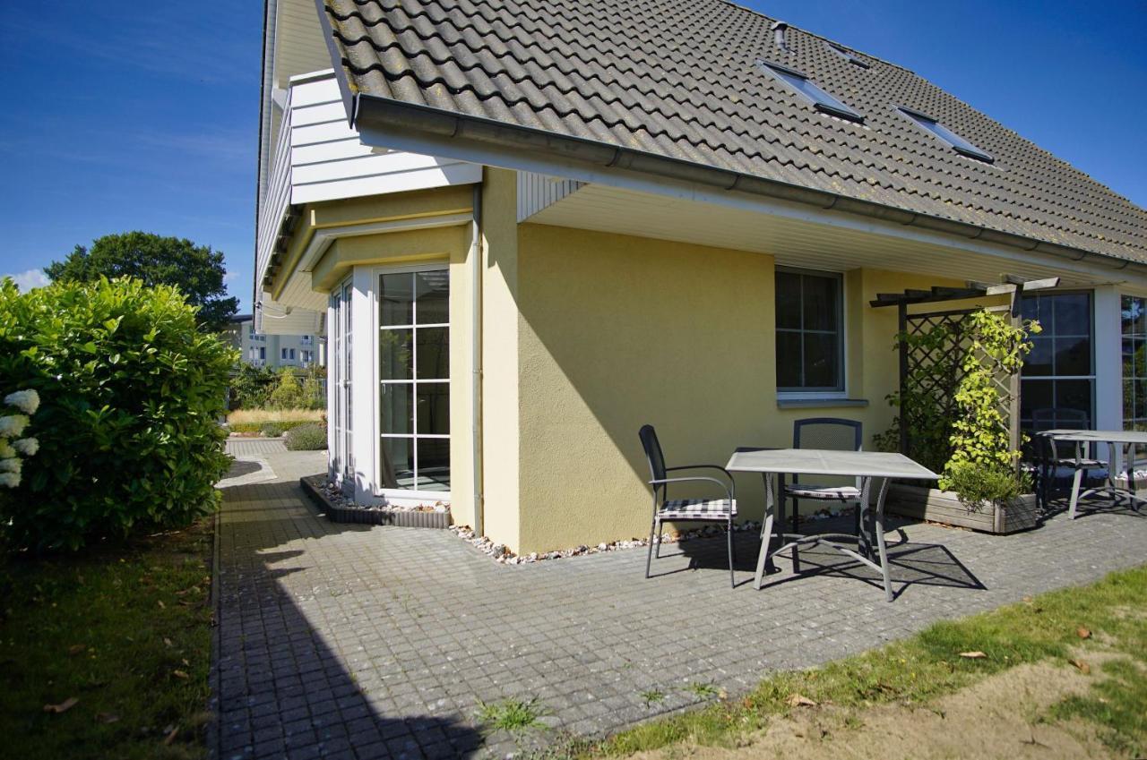 Haus Inselblick FeWo 02 Terrasse, Sauna- u Schwimmbadnutzung im AHOI Sellin Goehren  Exterior foto