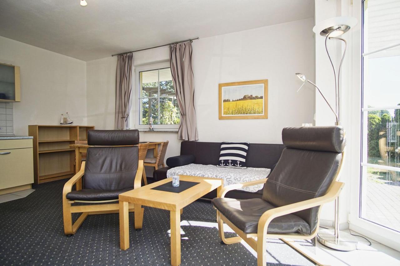 Haus Inselblick FeWo 02 Terrasse, Sauna- u Schwimmbadnutzung im AHOI Sellin Goehren  Exterior foto
