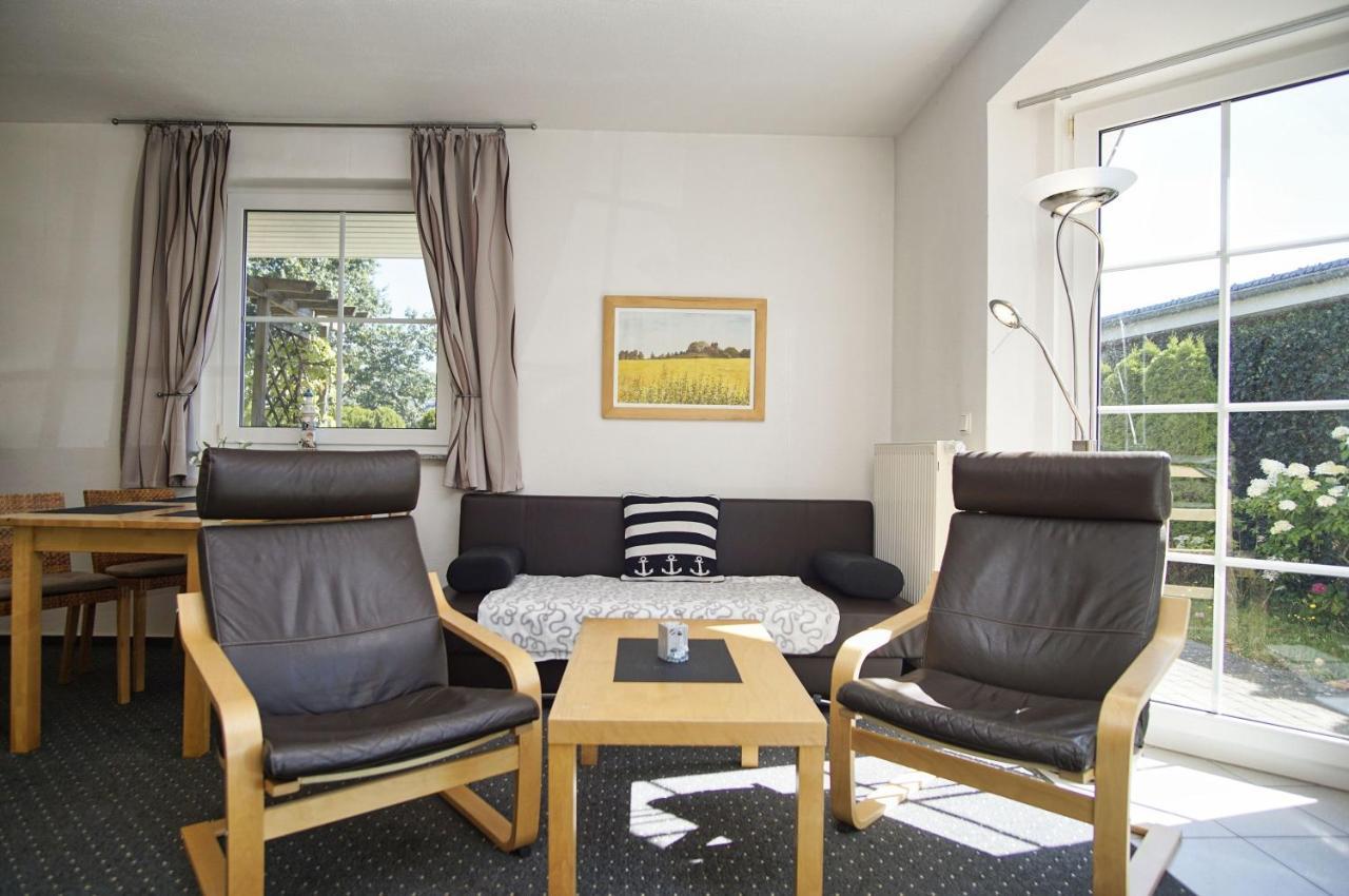 Haus Inselblick FeWo 02 Terrasse, Sauna- u Schwimmbadnutzung im AHOI Sellin Goehren  Exterior foto