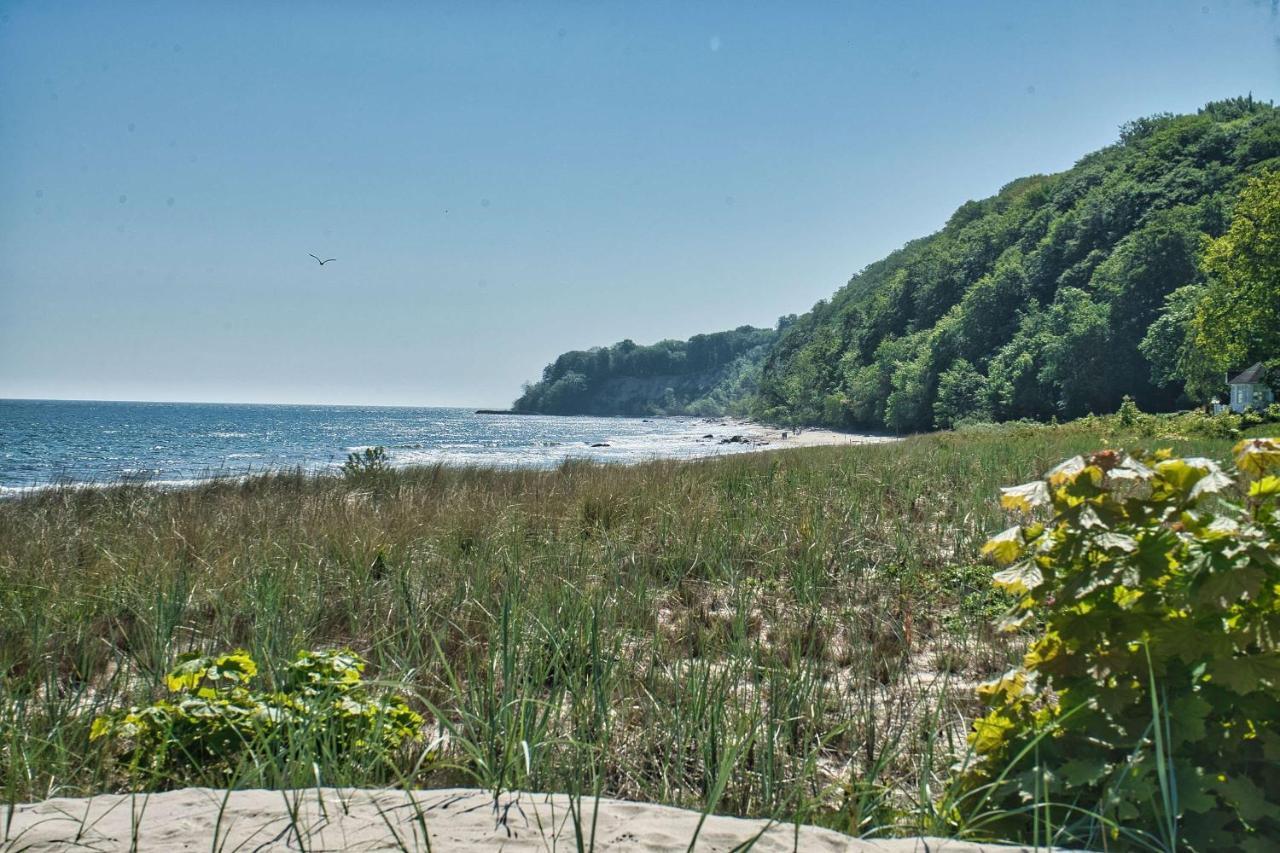 Haus Inselblick FeWo 02 Terrasse, Sauna- u Schwimmbadnutzung im AHOI Sellin Goehren  Exterior foto