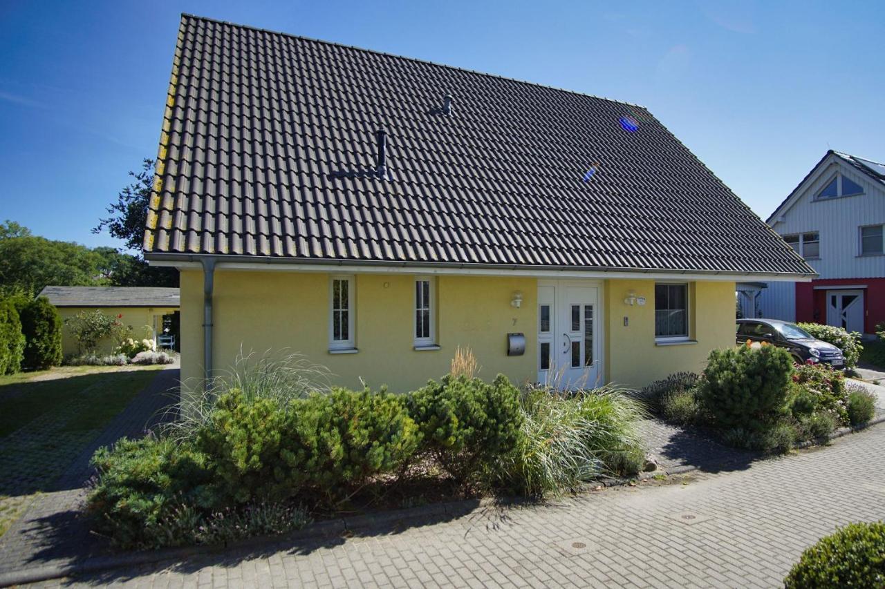 Haus Inselblick FeWo 02 Terrasse, Sauna- u Schwimmbadnutzung im AHOI Sellin Goehren  Exterior foto
